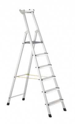 Zarges XLstep S Anodised Platform Stepladder